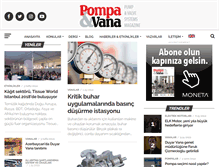 Tablet Screenshot of pompa-vana.com